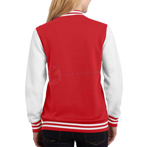 Blouson Bomber en Jean Style Letterman pour Femme, Modèle 2023 Haut de Gamme, Rembourré en Coton de Haute Qualité, Respirant, Coupe-Vent, Manches Longues, Finition Soignée - Product Image 4