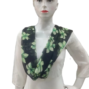 ผ้าพันคอมุสลิมฮิญาบสำหรับผู้หญิงพิมพ์ลายน้ำ - Product Image 1