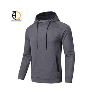 Heavyweight 350 Gsm Algodón Poliéster Hombro caído Sudaderas con capucha de gran tamaño para hombres - Product Image 2