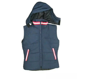 Moda de invierno elegante sin mangas Mujer con capucha ganso abajo chaleco para ropa informal chaqueta para hombres - Product Image 6