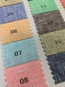 Tissu de chemise en lin de qualité supérieure 58 "Textile polyester/coton pour la fabrication de vêtements avec un budget amical - Product Image 2