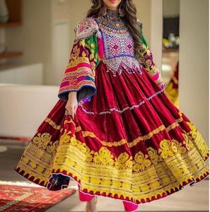 Nuevo Vestido Afgano Kutchi al por Mayor, Conjuntos de Vestidos Afganos para Mujer, Traje Tradicional Transpirable de Buena Calidad, Diseño Personalizado - Product Image 6