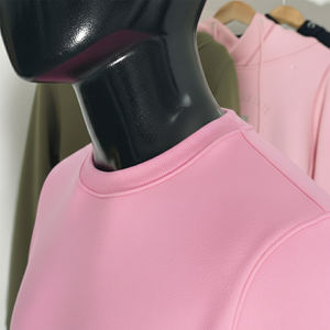 Suéter de Cuello Redondo de Algodón 100% de Moda Otoño Invierno para Hombre y Mujer, Ropa de Trabajo Holgada Transfronteriza, Suéter de Marca - Product Image 6