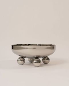 Bol à chocolat en métal rond argenté 2026 avec un style vintage pour présenter des chocolats et rehausser la décoration intérieure - Product Image 2