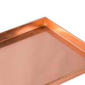 Handmade Aluminium <b>Square</b> Serving Tray For Serving & Display Products in Lowest Price - Product Image 3