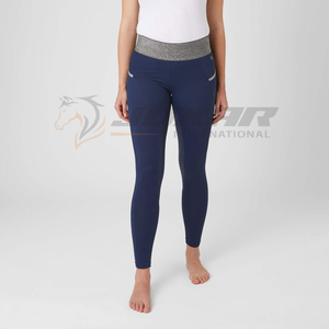 Jodhpurs d'équitation élégants pour femmes construits avec un tissu moderne de contrôle de l'humidité à silhouette mince genoux renforcés et performance de préhension - Product Image 6