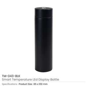 Double Wall Vacuum <b>Bottles</b> with Temperature Display 500ml - Product Image 4