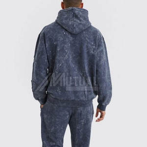 Men's Plus Size Acid Wash Tracksuits Latest Style Light <b>Weight</b> Solid Pattern Sets Breathable and Eco-Friendly Online <b>Sale</b> - Product Image 2