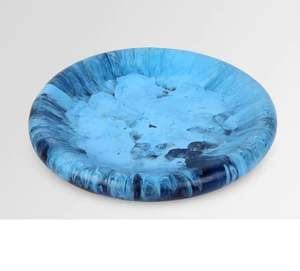 Top Quality Highly Polished Customized Handcrafted Yellow Resin <b>Serving</b> <b>Bowl</b> Set for Home Hotel and Restaurant - Product Image 3