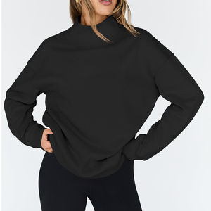Sweat-shirt pour femme surdimensionné, de haute qualité, à la mode, vente en gros, sweat-shirt à manches longues pour femme - Product Image 3