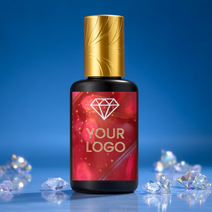 Empaque Personalizado Disponible, Adhesivo Líquido para Pestañas de 15 ml, Marca Privada, Suministros Profesionales para Extensiones de Pestañas, Paquete Premium OEM - Product Image 1