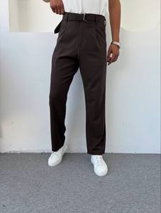 Pantalones Chinos de Algodón para Hombre, Corte Regular, Pierna Recta, Transpirables, Tallas Grandes, Cómodos para Oficina y Uso Diario, Venta al Por Mayor - Product Image 3