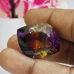 คุณภาพสูงตัดเหลี่ยมเพชรพลอยธรรมชาติ 100% อเมทรินแฟนซีตัดอัญมณีหลวมสําหรับการตั้งค่าเครื่องประดับใช้ในราคาไม่แพง OEM จํานวนมาก - Product Image 2