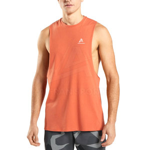 Meilleures ventes Débardeur de sport décontracté pour homme à séchage rapide Singlet musculaire avec logo personnalisé Produit d'entraînement - Product Image 1