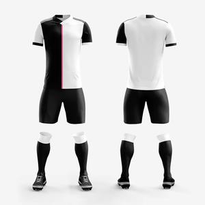 Uniforme de Fútbol con Logotipo Personalizado, Conjuntos de Equipación de Fútbol con Impresión por Transferencia de Calor, Servicio OEM, Antibacteriano, Secado Rápido - Product Image 1
