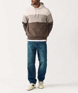 OEM luxe unisexe hiver pulls à capuche haute qualité coton polyester teint uni décontracté style streetwear brodé technique - Product Image 2