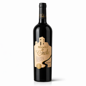 Mirador de Castilla, Vino Tinto Añejado en Roble, Mezcla de Tempranillo y Syrah, 13% ABV, 6 Meses de Añejamiento en Roble, Vino Tinto Español, 750ml - Product Image 1