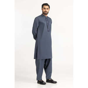 Trajes de Boda Bordados Transpirables para Hombre KP-EMB25-004, Corte Regular, Cierre de un Botón, Conjunto de 3 Piezas para Novio - Product Image 5