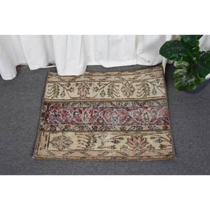 Alibaba Exclusif Vintage Tapis Turc 180cm X 220cm Grande Surface Classique Beige Rouge Patchwork Design Laine Matériel Latex Support - Product Image 1