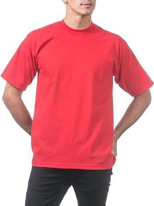 Camiseta de manga corta para hombre, tendencia de verano, moda holgada, verano, informal, Media manga, Camiseta de cuello redondo para jóvenes, 180g para hombre - Product Image 4