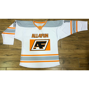เสื้อเจอร์ซีย์เล่นฮ็อกกี้น้ำแข็งแบบเรียบของผู้ชายทีมสั่งทำได้ - Product Image 6