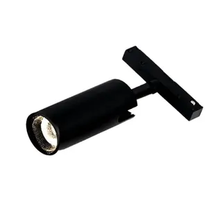 ElevareSpot - Lámpara de Riel Magnética LED Moderna con Cuerpo de Aluminio y Base GU10 para Oficina y Supermercado, Certificación ETL - Product Image 5