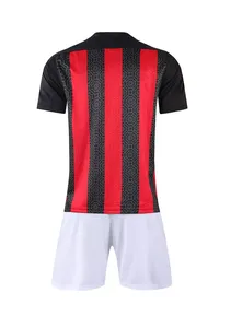 Uniforme de fútbol de tela 100% poliéster transpirable para hombres, uniforme personalizado de buena calidad, alta calidad - Product Image 2