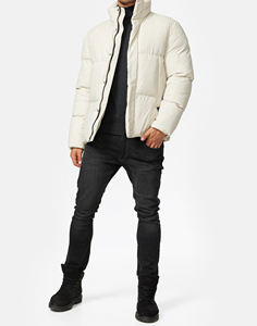 Fashion New Casual Color <b>Cotton</b>-<b>padded</b> Jacket Coat Men's Warm Windproof Overalls <b>Cotton</b>-<b>padded</b> Puffer Jackets for Men - Product Image 2