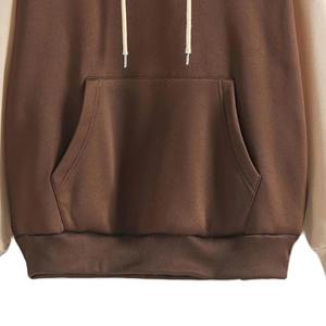 Sudadera Larga de Terciopelo para Mujer, Holgada, Suave, 100% Algodón, Cálida y Cómoda para Uso Diario con Logotipo Frontal - Product Image 5