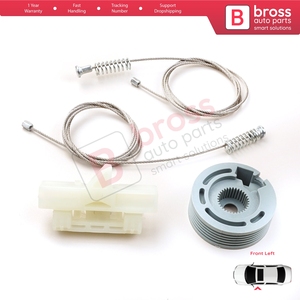 ชุดซ่อมมอเตอร์กระจกหน้าต่างด้านหน้าซ้าย รุ่น BWR926 สำหรับรถยนต์ Fiorino Qubo MK3 225 Bipper Nemo AA ปี 2008-2024 รถตู้ MPV 9221EP - Product Image 3