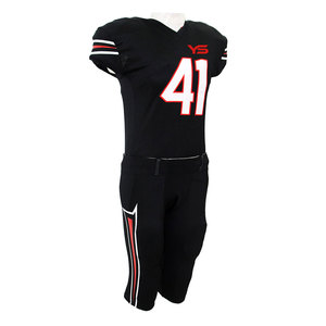 Unisex High Quality Breathable American <b>Football</b> Uniform Set Custom Design Sports Suit Men Plain Number Sublimation - Product Image 6