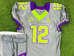 Xelent Vente Chaude 2025 Adulte Maillot Américain Stly Country Football Uniforme - Product Image 5