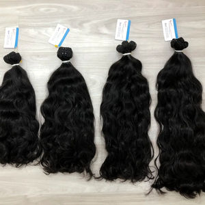 Offre Spéciale été 2024 Remy vierge naturel ondulé Machine Double trame Extensions de cheveux vietnamien cheveux prêt à expédier humain 1 - Product Image 2