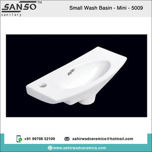 Articles sanitaires en céramique blanche 100% du meilleur exportateur Qualité supérieure Lavabos ovales suspendus au mur Prix bas pour les salles de bain - Product Image 2