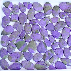 Directo al por mayor de la mejor calidad purpurita Natural piedra preciosa suelta cabujón piedra preciosa suelta de la India piedra preciosa para la fabricación de joyas - Product Image 6