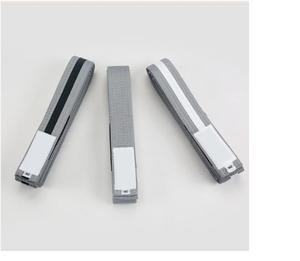 Couleur unie Logo personnalisé 100% coton 220g léger adulte uniforme broderie BJJ ceintures pour les MS-BB-04 d'entraînement d'arts martiaux - Product Image 5