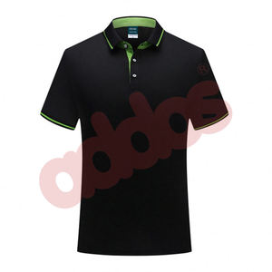 Diseño personalizado de su propia marca Polo de manga corta con tela de secado rápido Hombre Polo Camisetas - Product Image 5