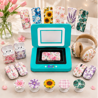 Possibilités de conception illimitées, conception personnalisée, coques de téléphone à transfert thermique, écouteurs, souris, clavier, machine d'impression par sublimation 3D