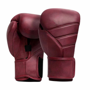Gants de boxe professionnels en polyuréthane les plus vendus pour adultes Logo personnalisé de haute qualité quantité minimale de commande bas prix raisonnable fait des gants en cuir MMA - Product Image 1