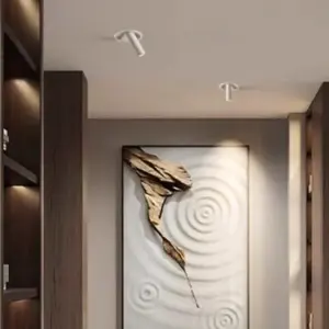 ไฟดาวน์ไลท์แบบฝังเพดาน Nexora 12W ปรับระดับได้ ชิป LED Cob โครเมียมอะลูมิเนียม แสงวอร์มไวท์ 4000K 3000K 3CCT IP65 อัตโนมัติ สำหรับโรงแรมภายในอาคาร - Product Image 5