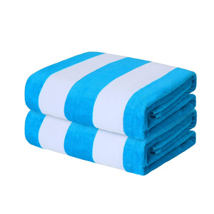 Serviettes de piscine et de plage imprimées drap de bain en coton doux surdimensionné séchage rapide léger voyage vacances Spa Resort serviette extérieure - Product Image 4
