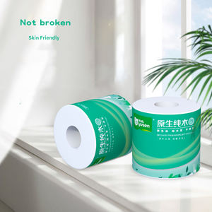 Papier hygiénique biodégradable 3 plis OEM directement en usine Papier hygiénique en bambou personnalisé - Product Image 1