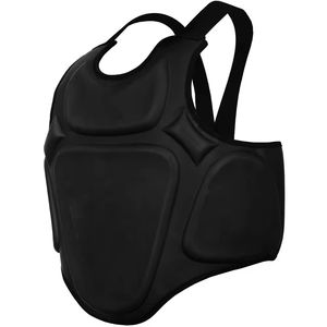Protector Corporal de Boxeo de Cuero Reversible, Protector de Pecho para Kickboxing Tailandés, Entrenamiento de Golpes Fuertes, Protector Personalizable de Alta Calidad - Product Image 2