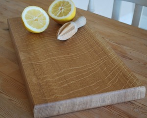 Tabla de cortar rectangular de madera de nuevo diseño, tabla de cortar de cocina con acabado Natural de madera de acacia - Product Image 3