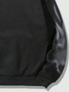 Sweat à capuche personnalisé imprimé pour hommes fermeture éclair complète en tissu respirant et confortable polaire de coton/polyester - Product Image 5