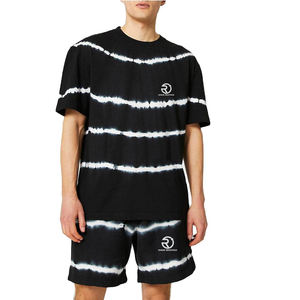 Nouveauté Ensemble été décontracté 2 pièces pour homme T-shirt et short en coton imprimé à séchage rapide personnalisés - Product Image 1