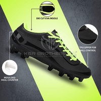 Chaussures de football de qualité supérieure Crampons confortables avec une forte adhérence pour les matchs Chaussures de football élégantes