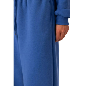 Pantalon de survêtement ample taille haute pour femme, coupe décontractée, en molleton de coton, style streetwear décontracté - Product Image 4