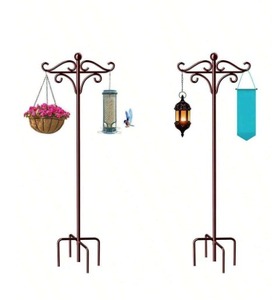 Crochets réglables pour plantes d'extérieur pour mangeoire à oiseaux paniers de plantes lanternes décor de mariage - Product Image 1