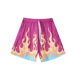 Pantalones cortos de malla de baloncesto sublimación para hombre de talla grande de secado rápido directo de fábrica - Product Image 5